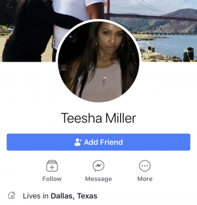 Teesha Miller — So Much For High School Friend