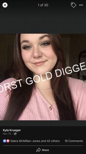 Kyla Krueger — Drd Infested Slore Who Sleeps With Old Men