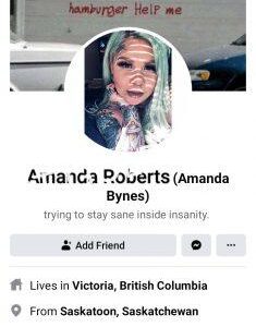 Amanda Roberts Go Back To Saskatoon